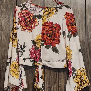 Floral Light Blouse